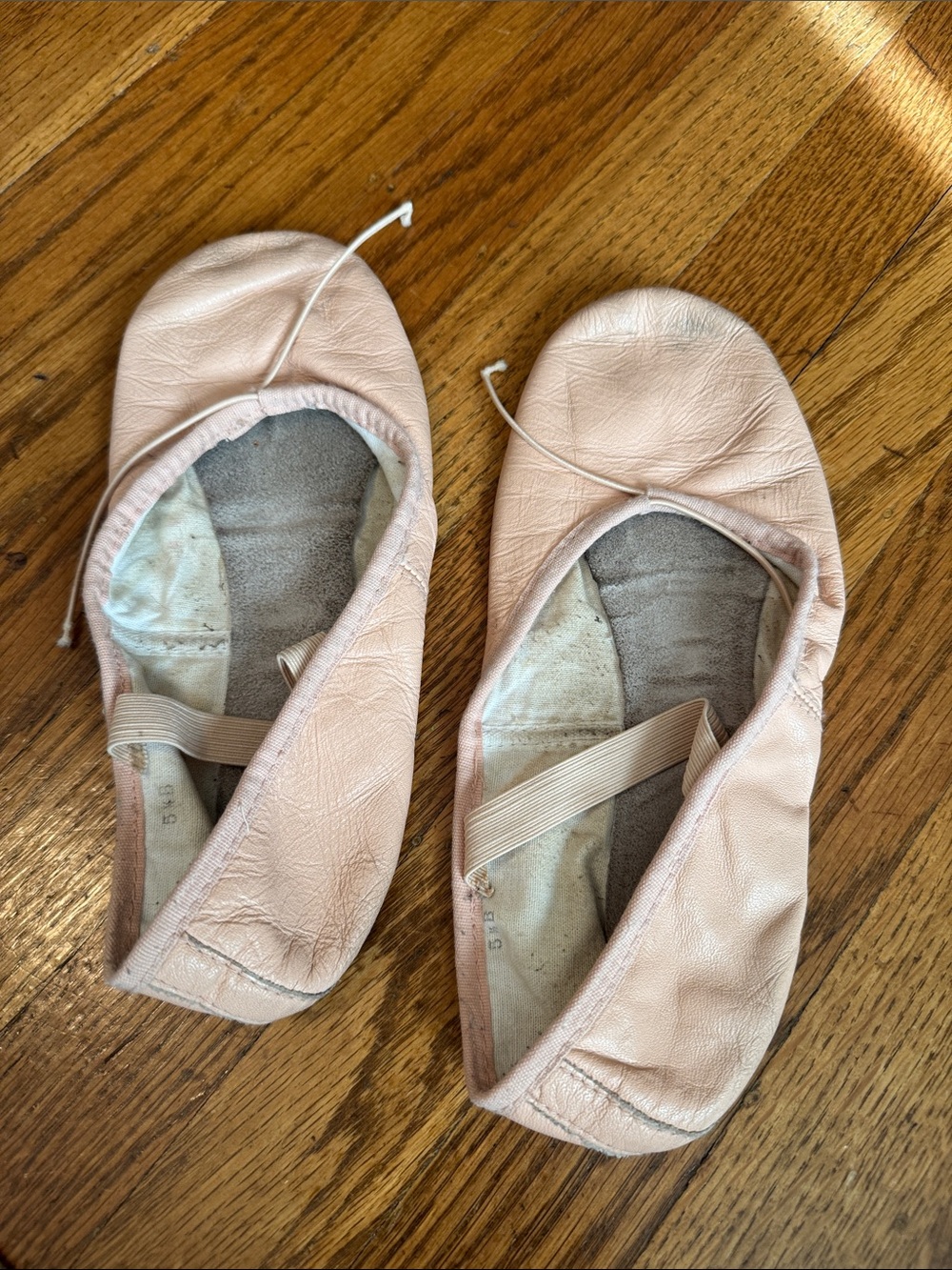 Bloch Ballet Flats in Pale Pink
